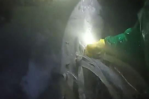 衢州消防水池堵漏现场